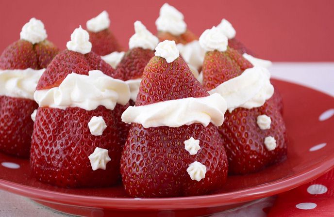 Christmas Strawberries I